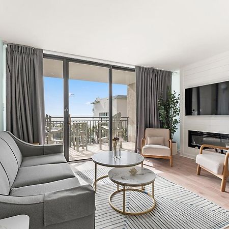 Cabana Palms - Oceanfront Renovated King Bed Sauna マートルビーチ エクステリア 写真