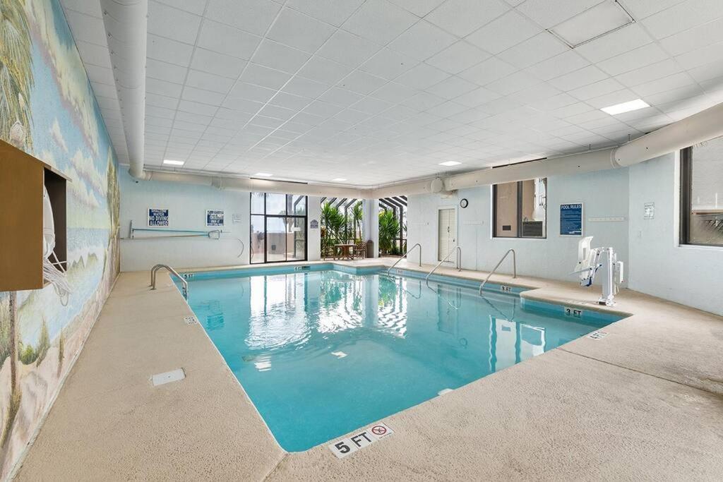 Cabana Palms - Oceanfront Renovated King Bed Sauna マートルビーチ エクステリア 写真