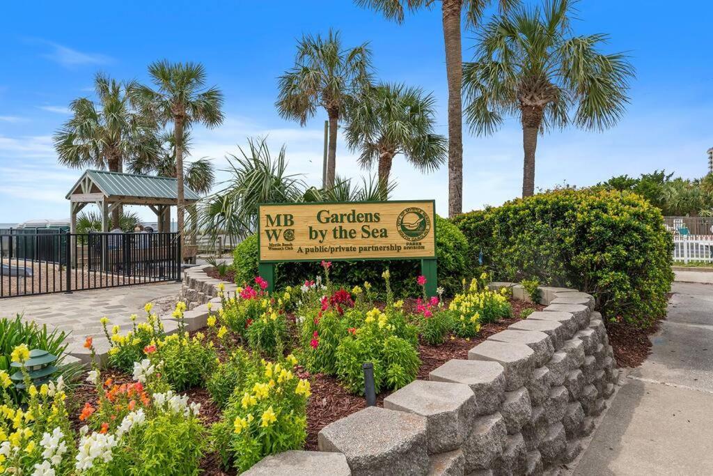 Cabana Palms - Oceanfront Renovated King Bed Sauna マートルビーチ エクステリア 写真