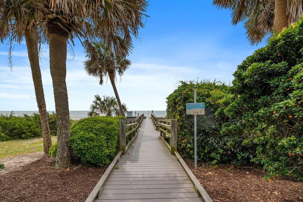 Cabana Palms - Oceanfront Renovated King Bed Sauna マートルビーチ エクステリア 写真
