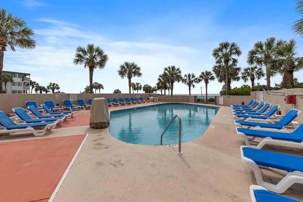 Cabana Palms - Oceanfront Renovated King Bed Sauna マートルビーチ エクステリア 写真