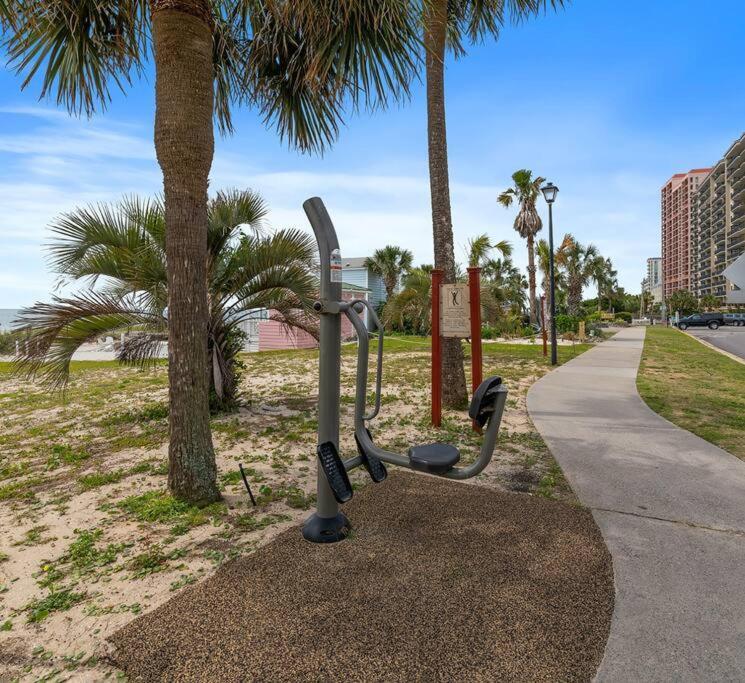 Cabana Palms - Oceanfront Renovated King Bed Sauna マートルビーチ エクステリア 写真