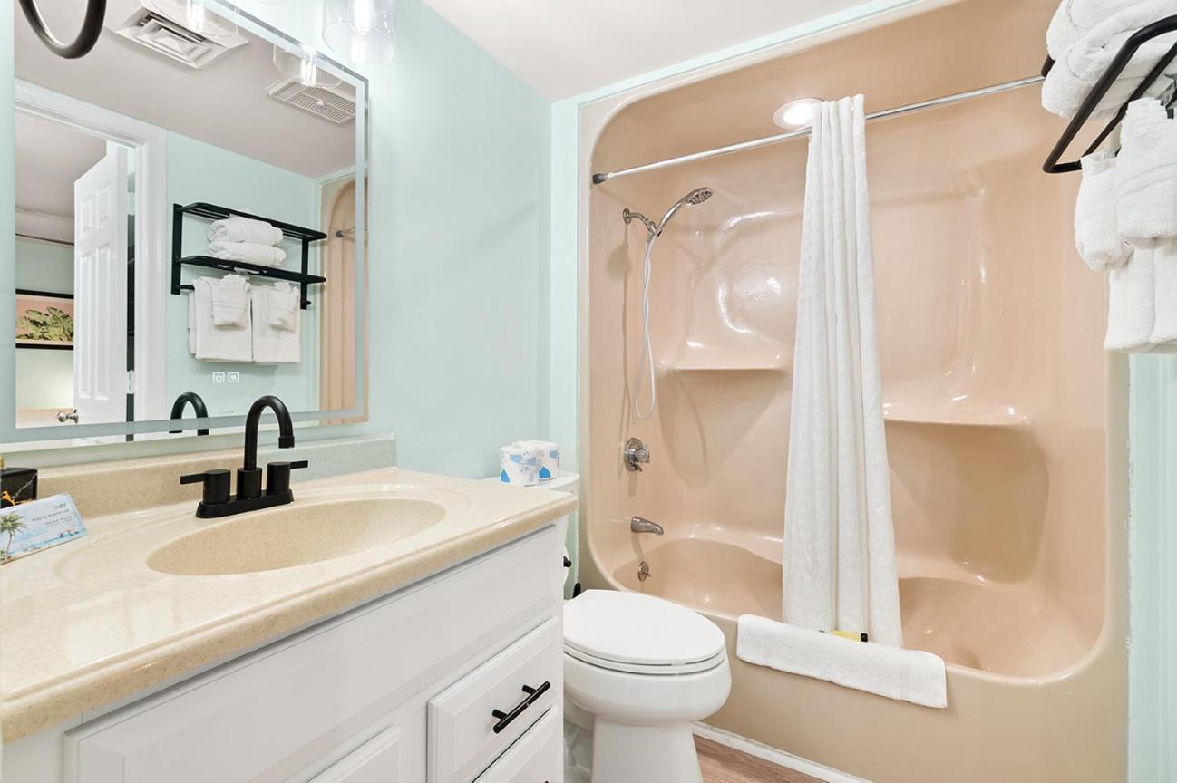 Cabana Palms - Oceanfront Renovated King Bed Sauna マートルビーチ エクステリア 写真