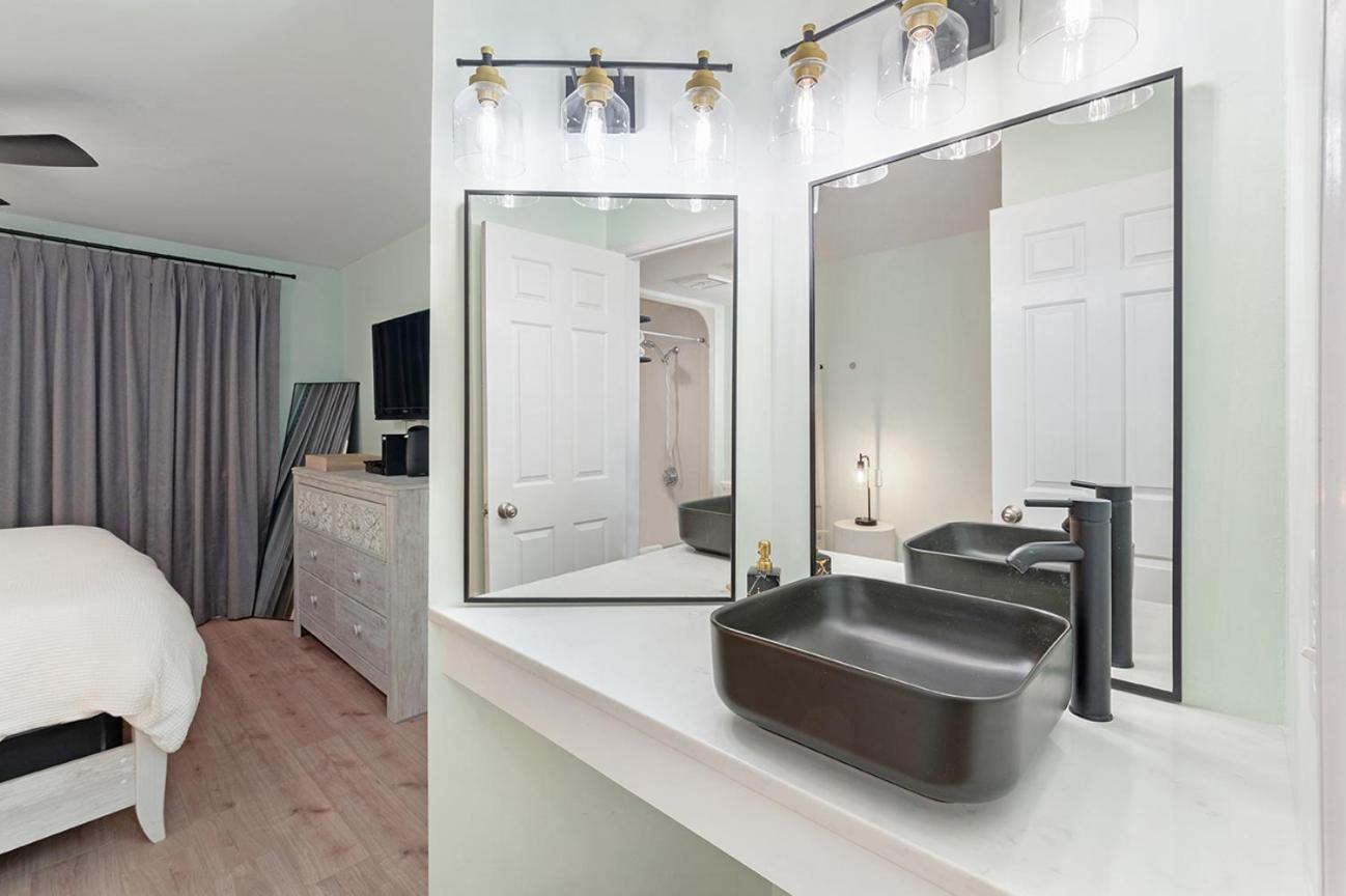 Cabana Palms - Oceanfront Renovated King Bed Sauna マートルビーチ エクステリア 写真